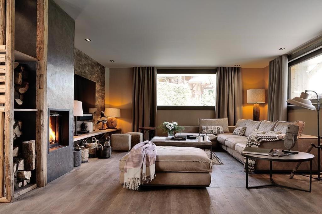 Chalet Le Prariand - Megeve Ngoại thất bức ảnh